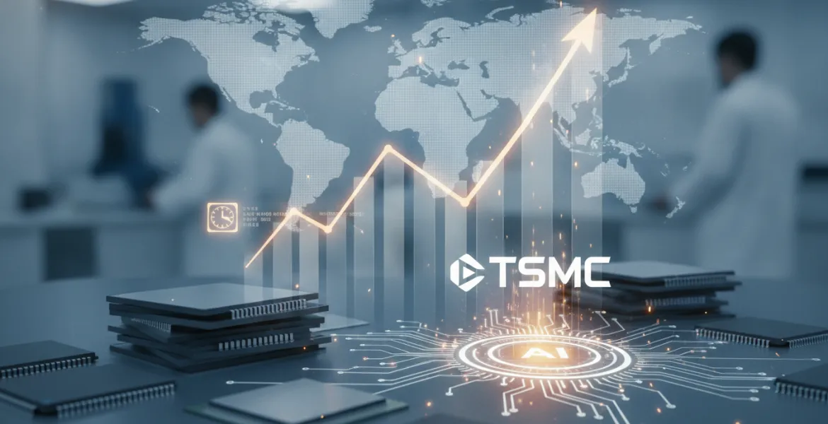 Semiconduttori: TSMC domina il mercato nel 2026, volano i ricavi grazie all'IA