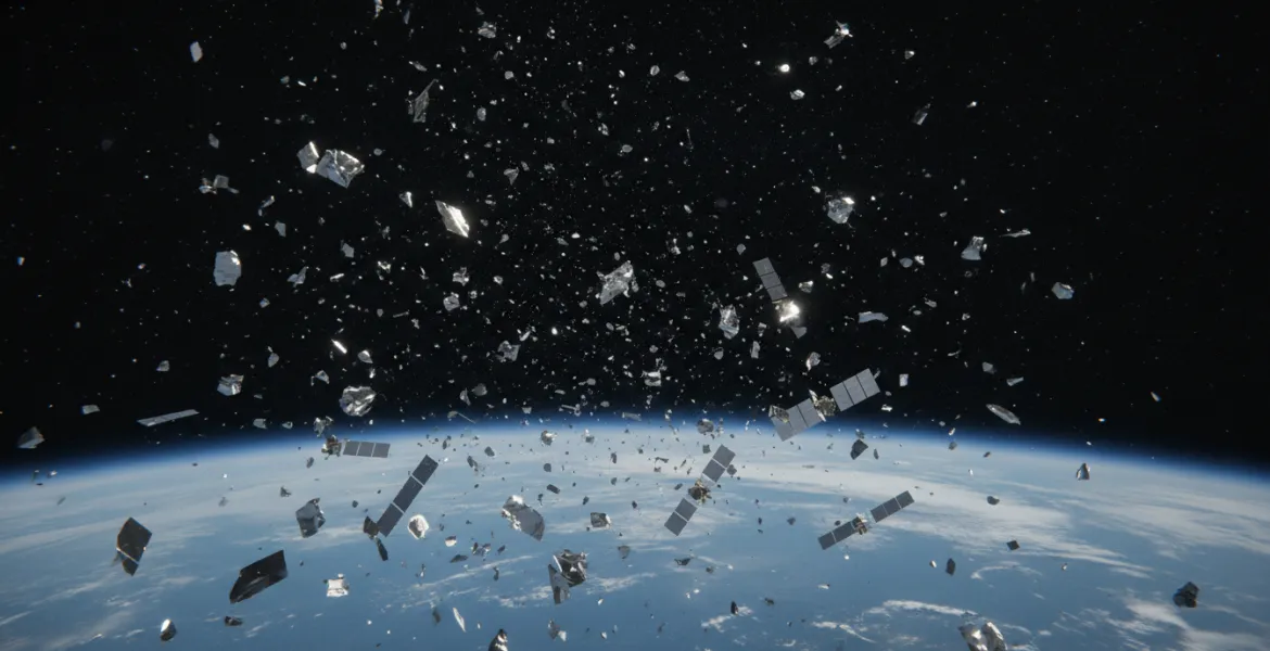 Allarme collisioni nello spazio: il frammentamento del razzo cinese Long March 6C minaccia Starlink