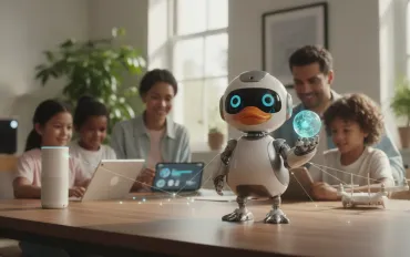 La rivoluzione di Microduck: il robot che porta l'intelligenza artificiale in ogni casa