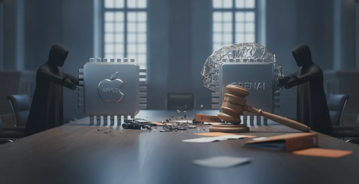 Guerra dei Chip: Apple accusa OpenAI di furto di segreti industriali e sabotaggio delle prove