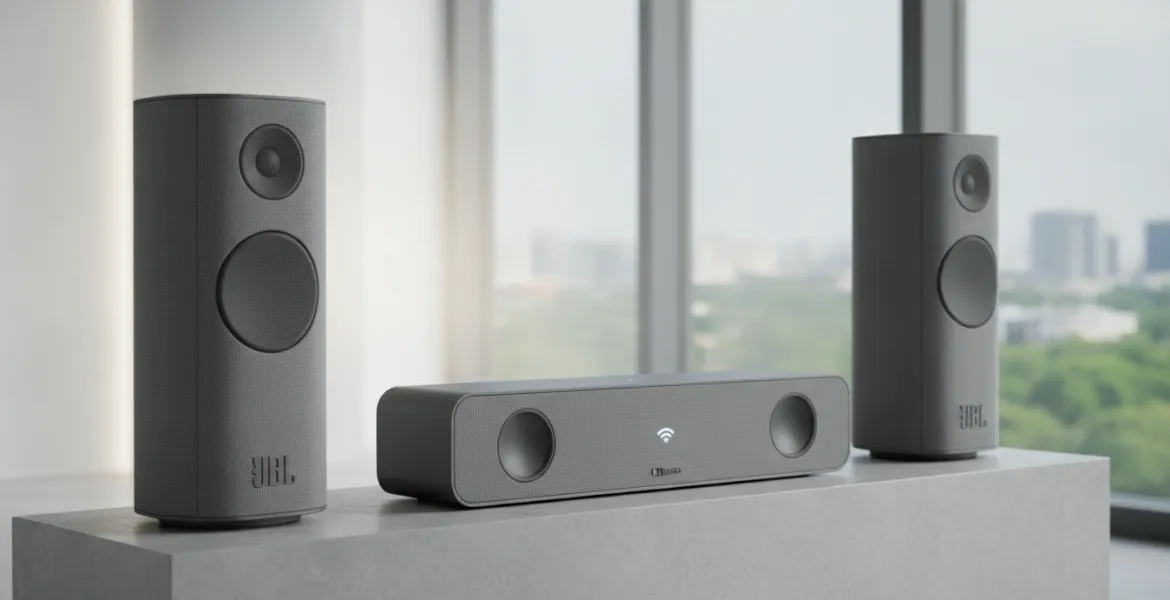 JBL sfida i giganti dell'audio domestico: arriva la rivoluzionaria serie Cove con Wi-Fi e Dolby Atmos