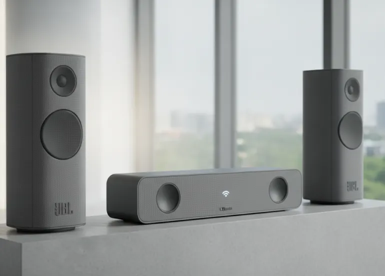 JBL sfida i giganti dell'audio domestico: arriva la rivoluzionaria serie Cove con Wi-Fi e Dolby Atmos