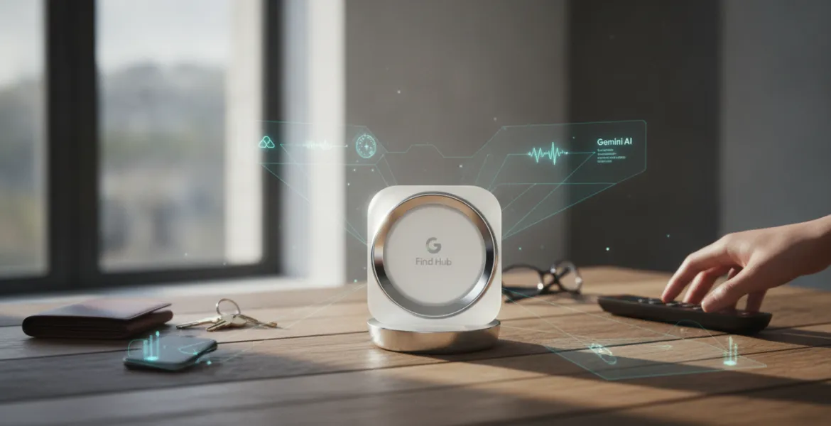Google Find Hub rivoluziona la ricerca oggetti: l'addio ai tracker con l'AI Gemini