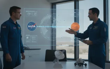 NASA e Blue Origin: Una rete Internet da 700 milioni per Marte