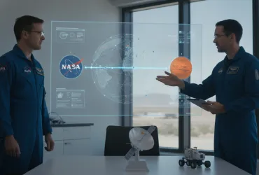 NASA e Blue Origin: Una rete Internet da 700 milioni per Marte