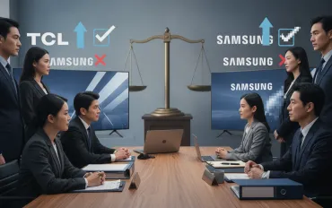 Guerra dei display: TCL trascina Samsung in tribunale per pubblicità ingannevole sui Mini LED