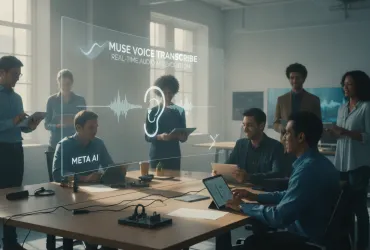 Meta lancia Muse Voice Transcribe: la rivoluzione dell'IA audio in tempo reale