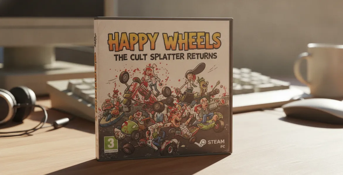 Happy Wheels sbarca su Steam: il ritorno del cult splatter che ha segnato un'epoca