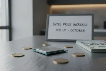 Intel annuncia nuovi rincari: i prezzi dei processori saliranno del 10% da ottobre