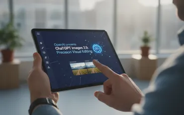 OpenAI presenta ChatGPT Images 2.5: l'editing visivo di precisione