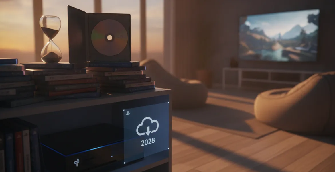 Sony e il tramonto del supporto fisico: dal 2028 i nuovi giochi PlayStation saranno solo digitali