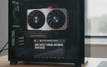 La Radeon RX 9070 XT è la nuova regina di AMD su Steam: sorpasso storico