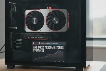 La Radeon RX 9070 XT è la nuova regina di AMD su Steam: sorpasso storico