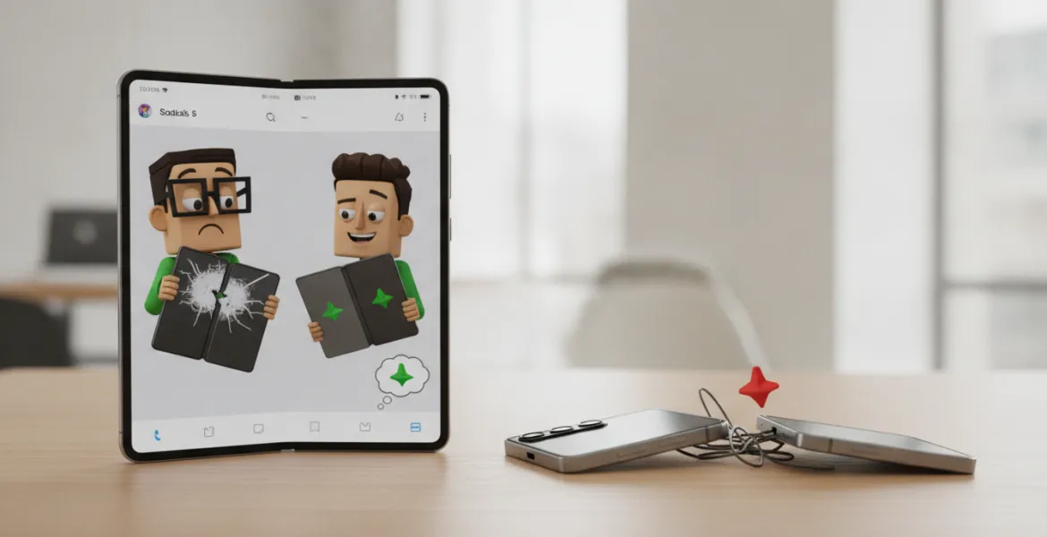 Guerra dei pieghevoli: Samsung deride il nuovo iPhone Duo paragonandolo a The Sims