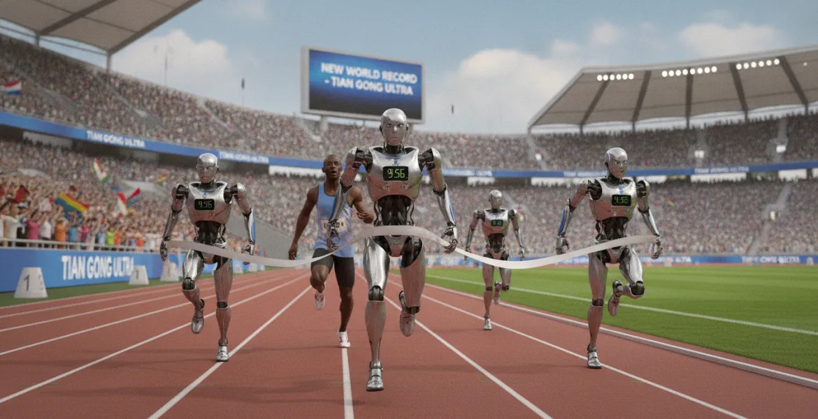 I robot superano Usain Bolt: TianGong Ultra stabilisce il nuovo record mondiale dei 100 metri