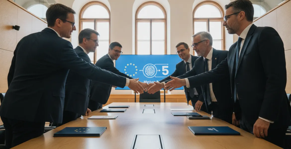 Sicurezza Digitale: L'Unione Europea sigla l'intesa con Anthropic per Mythos 5