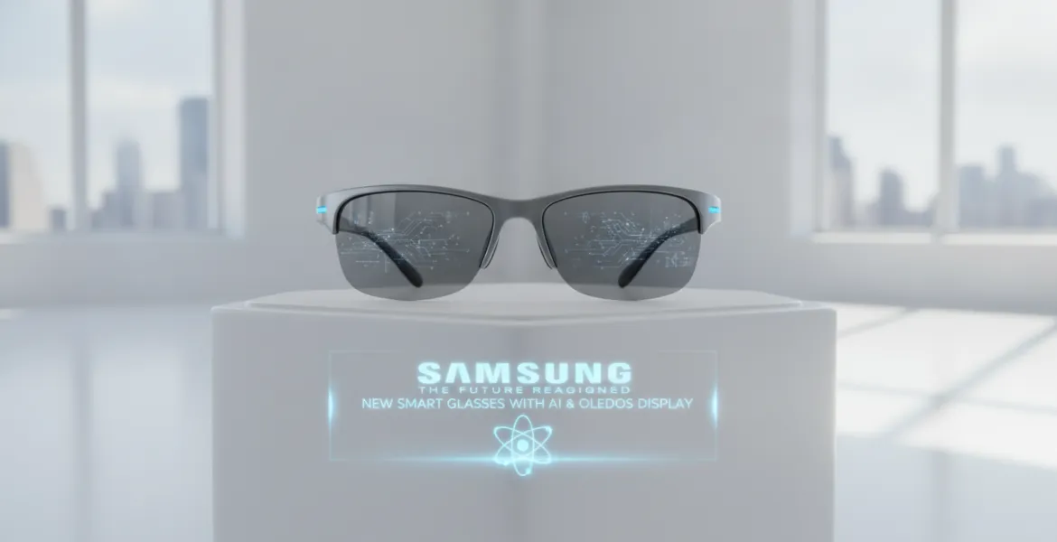 Samsung riscrive il futuro: arrivano i nuovi Smart Glasses con AI e display OLEDoS