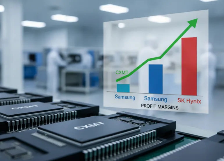 CXMT domina l'efficienza nei chip: il colosso cinese supera Samsung e SK hynix per margini di profitto