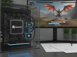 ReactOS rivoluziona l'architettura ARM: giochi x64 ora possibili grazie a FEX
