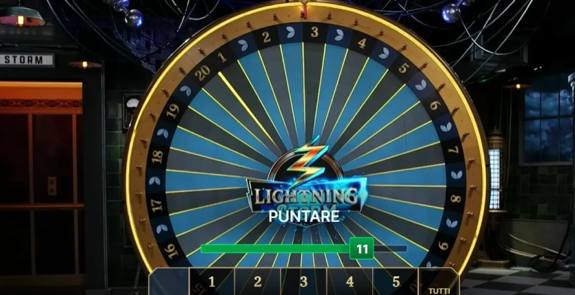 Evolution svela lo spettacolare game show dal vivo Lightning Storm