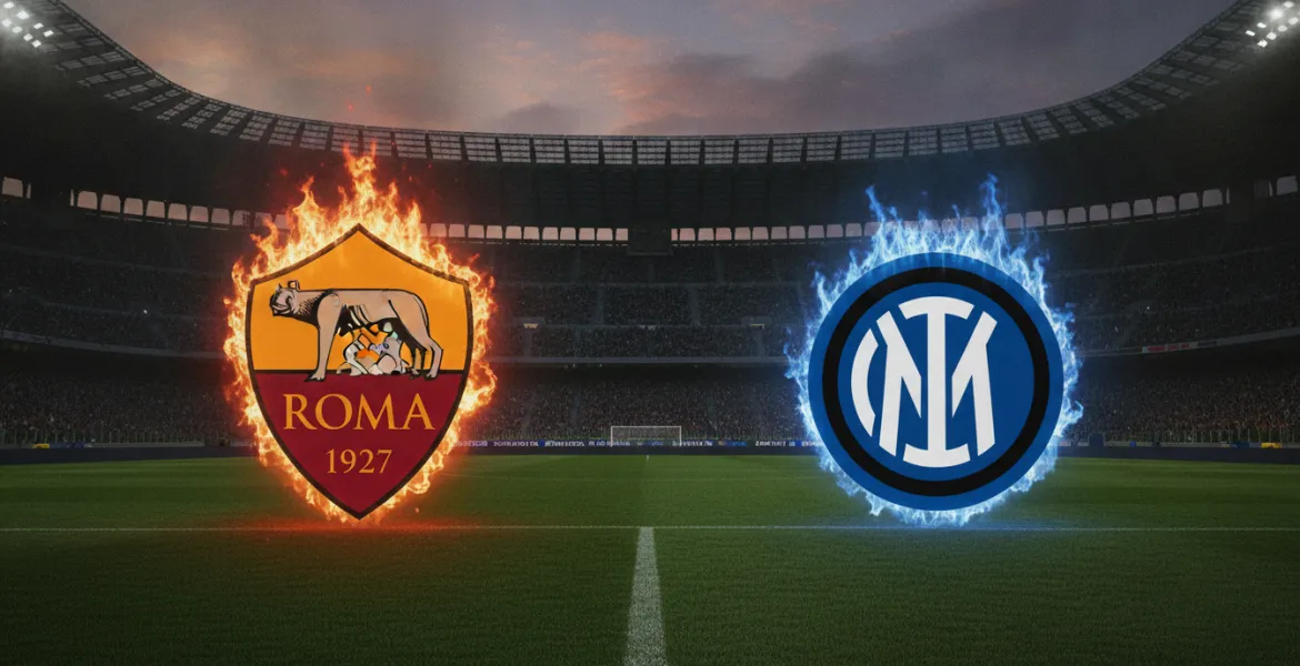 Roma-Inter, la notte della verità: Gasperini cerca il sorpasso tricolore