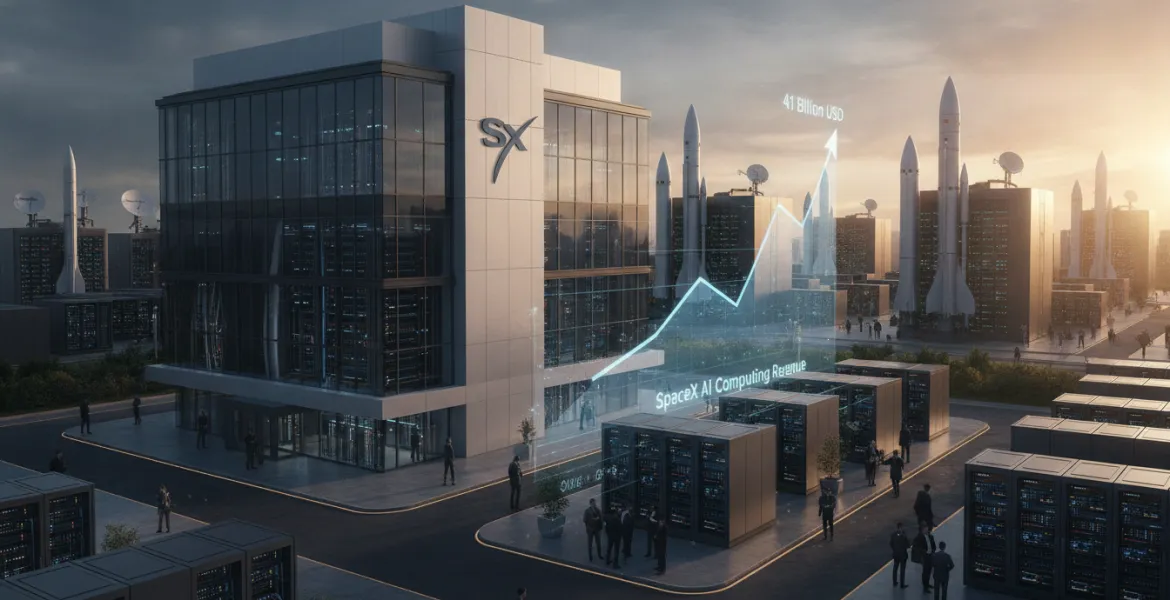 SpaceX domina il mercato dell'IA: ricavi da 41 miliardi per il noleggio computazionale
