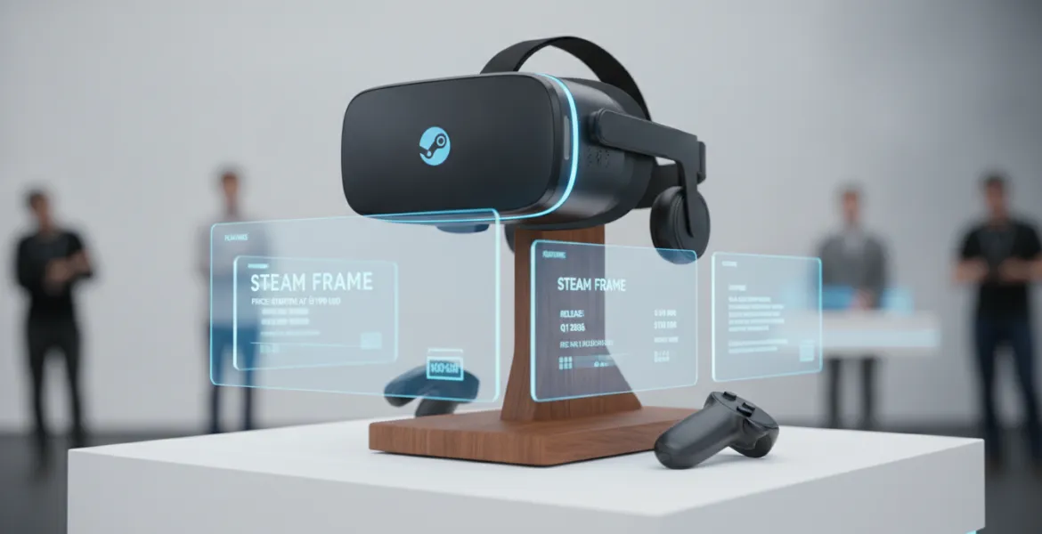Valve svela Steam Frame: prezzi e dettagli del nuovo visore VR per il 2026