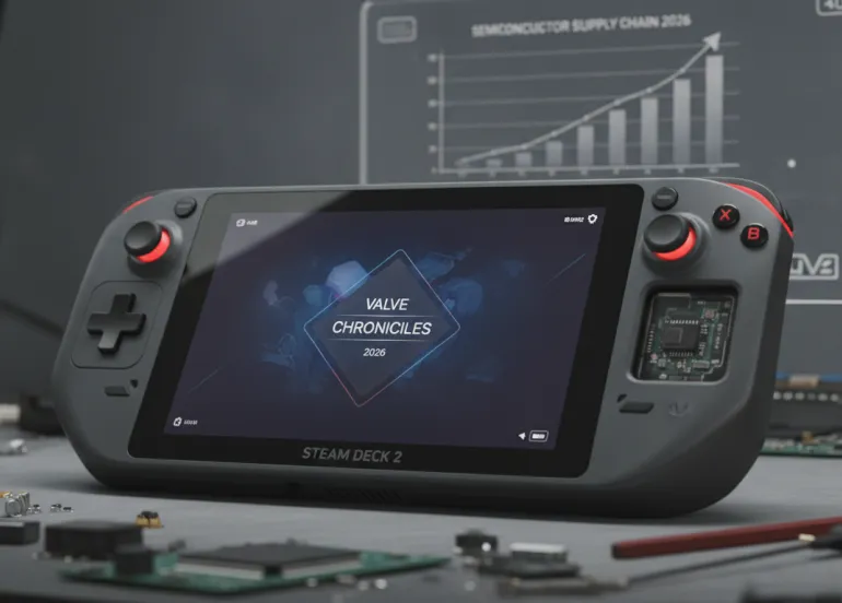 Steam Deck 2: Valve sfida la crisi dei semiconduttori nel 2026