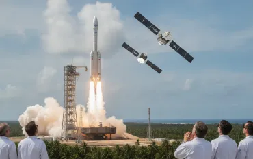 Vega-C trionfa a Kourou: in orbita i nuovi custodi del clima FLEX e Sentinel-3C