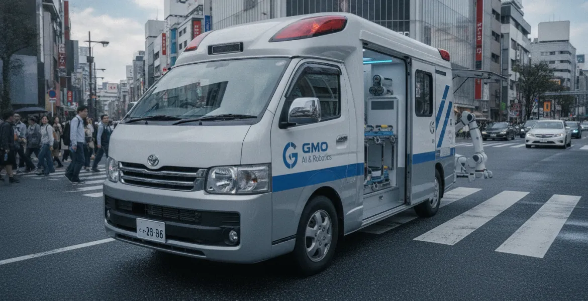 Arriva la prima ambulanza per robot: la rivoluzione di GMO AI & Robotics per le strade di Tokyo