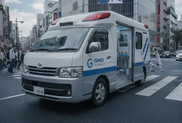 Arriva la prima ambulanza per robot: la rivoluzione di GMO AI & Robotics per le strade di Tokyo