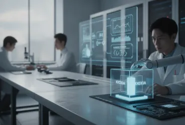 Kioxia sfida il dominio della DRAM: la nuova frontiera delle memorie per l'IA