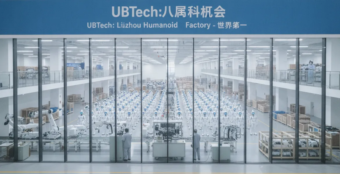 La rivoluzione di UBTech: a Liuzhou nasce la prima fabbrica al mondo di robot umanoidi
