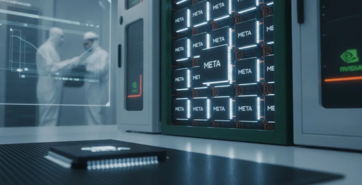 Meta sfida il dominio di Nvidia: pronti i nuovi chip AI proprietari per abbattere costi e consumi