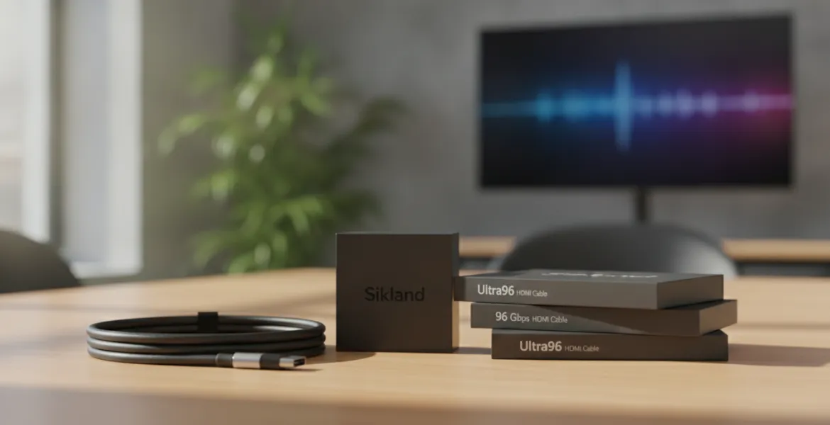 Silkland apre l'era dell'HDMI 2.2: arrivano i primi cavi Ultra96 da 96 Gbps
