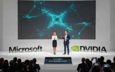 Microsoft e Nvidia: il 7 ottobre l'evento che ridefinisce l'AI nei PC