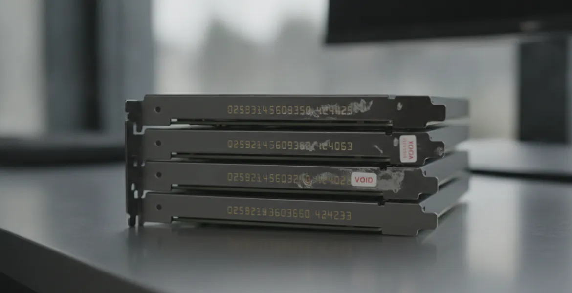 Scandalo Nvidia Founders Edition: i numeri di serie sbiadiscono e la garanzia va in fumo