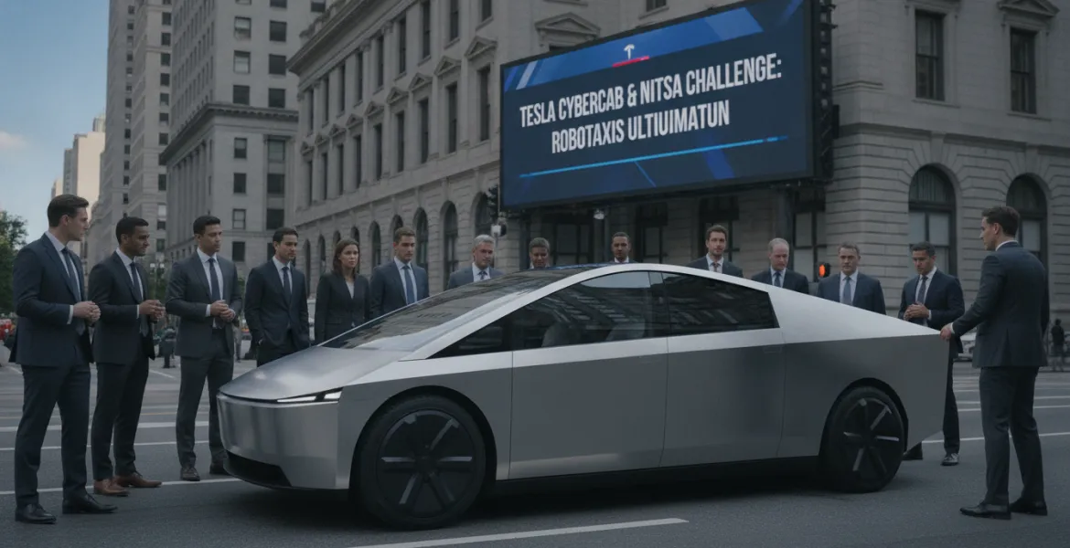 Tesla Cybercab e la Sfida della NHTSA: Ultimatum per i Robotaxi