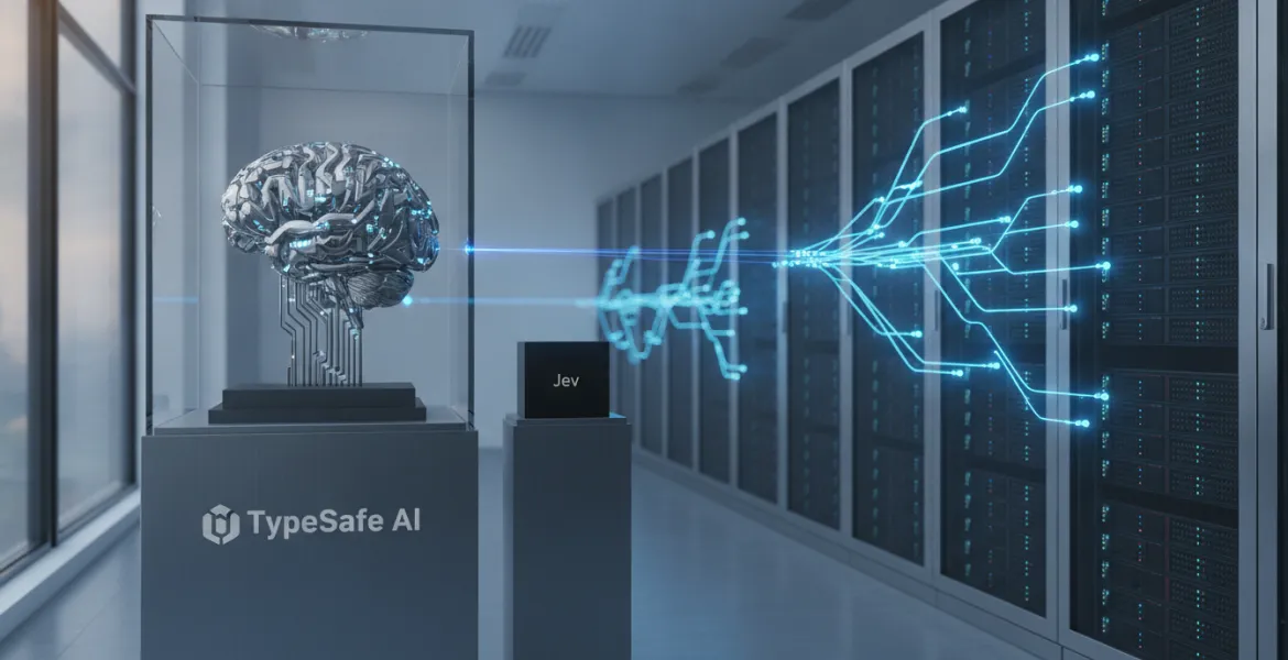 TypeSafe AI lancia Jev: l'intelligenza artificiale che parla esclusivamente alle macchine