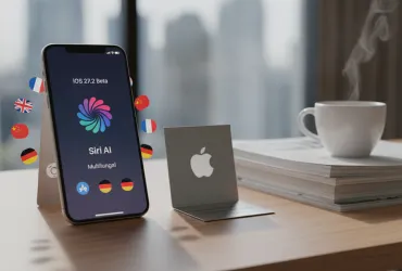 Apple scuote il mercato: arriva la beta di iOS 27.2 con Siri AI multilingue