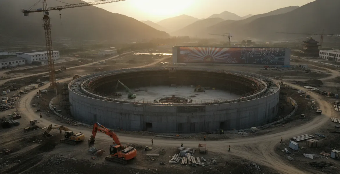 Energia Infinita: La Cina avvia il cantiere del reattore a fusione Helong-2