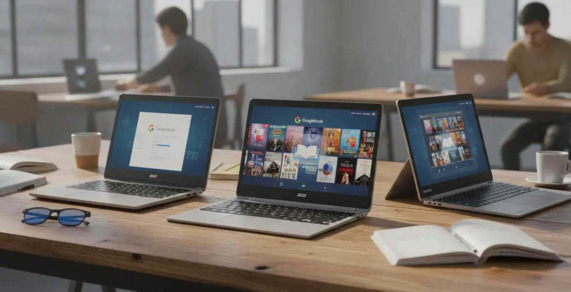 L'era dei Googlebook ha inizio: svelati i primi modelli di Acer, Asus e Lenovo