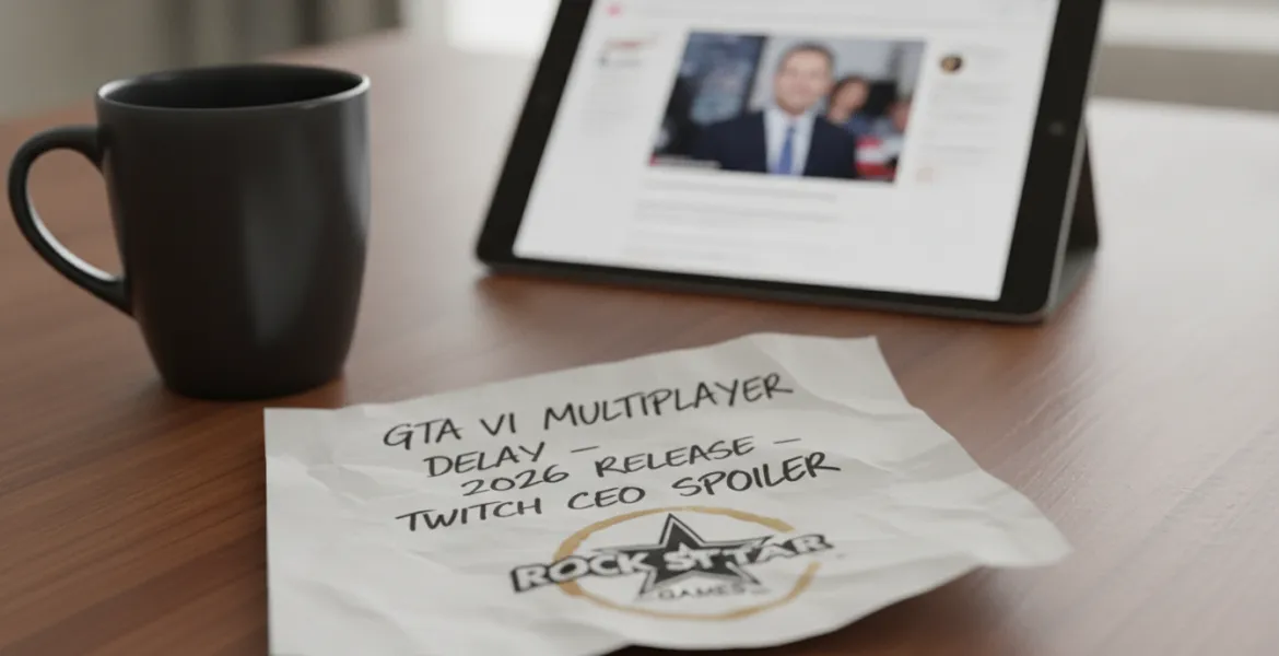 GTA VI, lo spoiler del CEO di Twitch: il multiplayer arriverà solo nel 2026