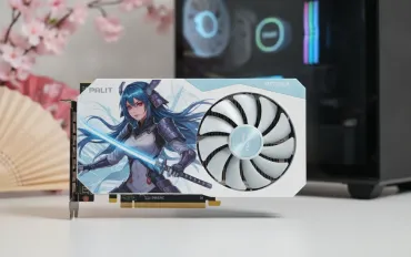 Palit GeForce RTX 5060 Ti RiTONA OC: La potenza di Blackwell Incontra l'Estetica Anime