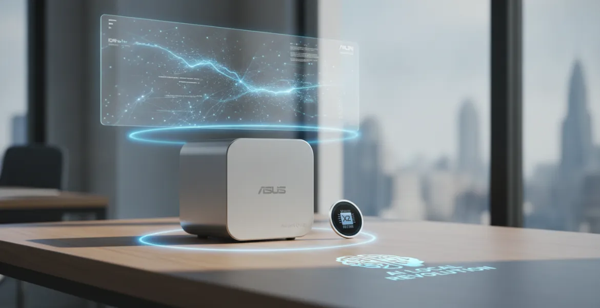 ASUS lancia Ascent QN10: il mini-PC con Snapdragon X2 Elite che rivoluziona l'AI locale