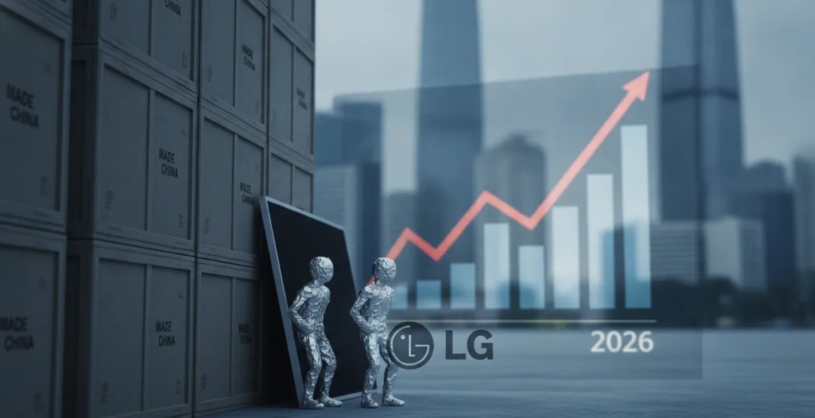 Il monopolio cinese sui pannelli LCD mette alle corde Samsung e LG: prezzi in aumento per il 2026