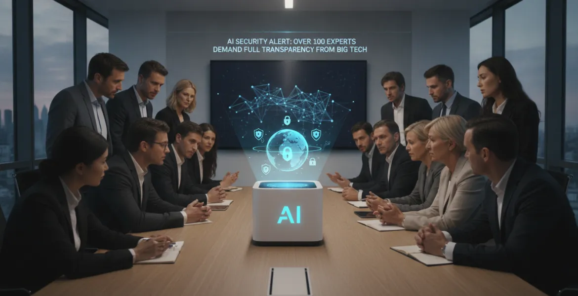 Allarme Sicurezza AI: Oltre 100 Esperti Chiedono Trasparenza Totale alle Big Tech
