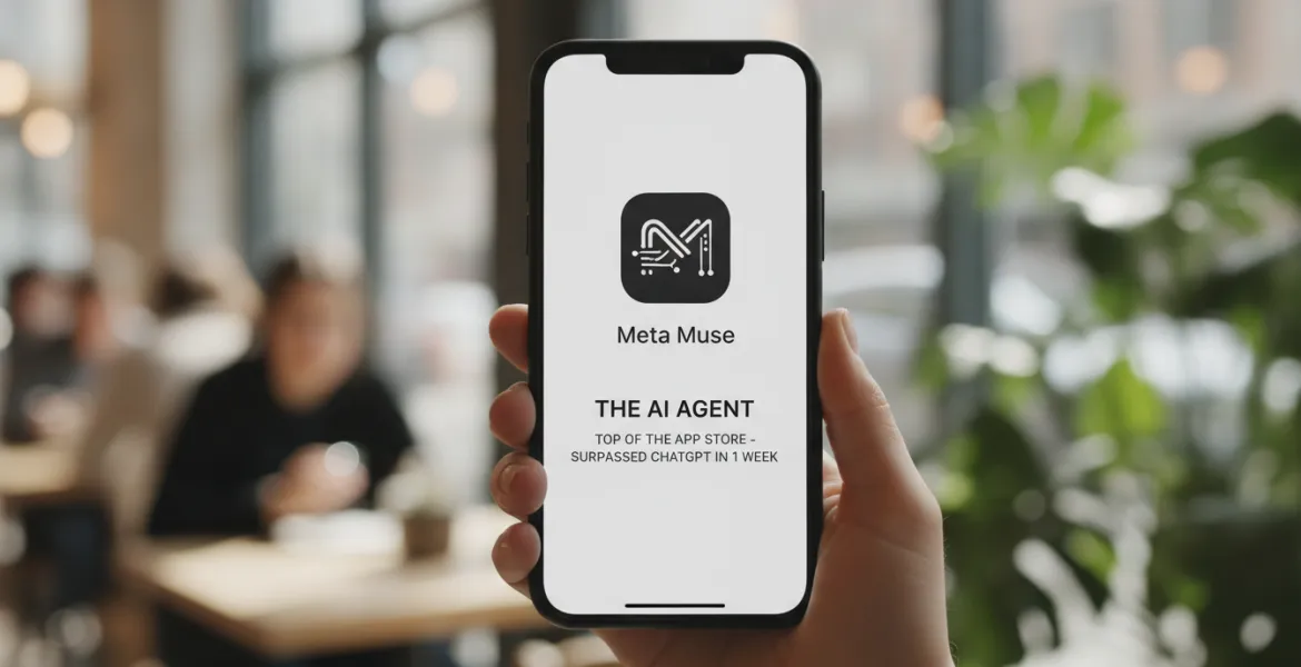 Meta Muse domina l'App Store: l'agente IA che ha superato ChatGPT in una settimana