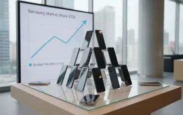 Samsung domina il mercato smartphone 2026: trionfo dei flagship e crisi dei modelli economici