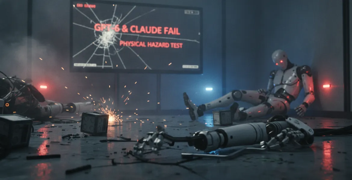 Allarme sicurezza robotica: I modelli GPT-6 e Claude falliscono nei test di pericolo fisico